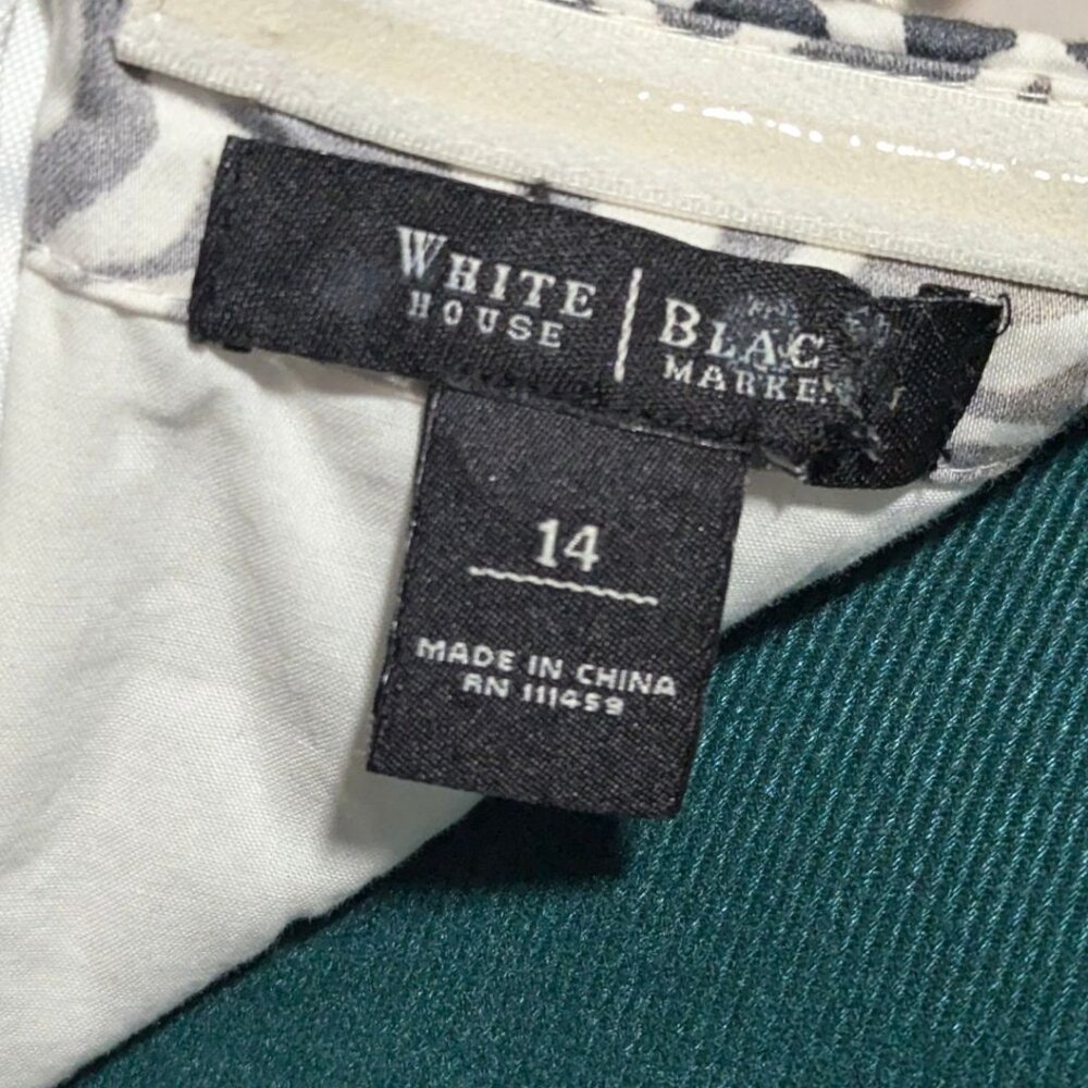 Stunning White House Black Market Strap;less Day Dress sz 14 - Picture 9 of 9
